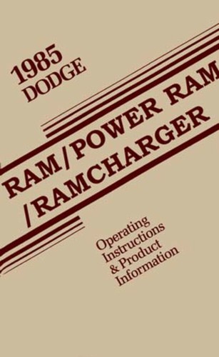 1985 dodge truck ram - dodge, power
