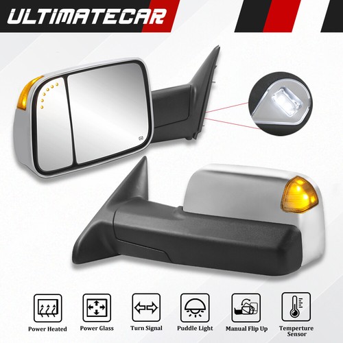 Chrome power heated - chrome, tow